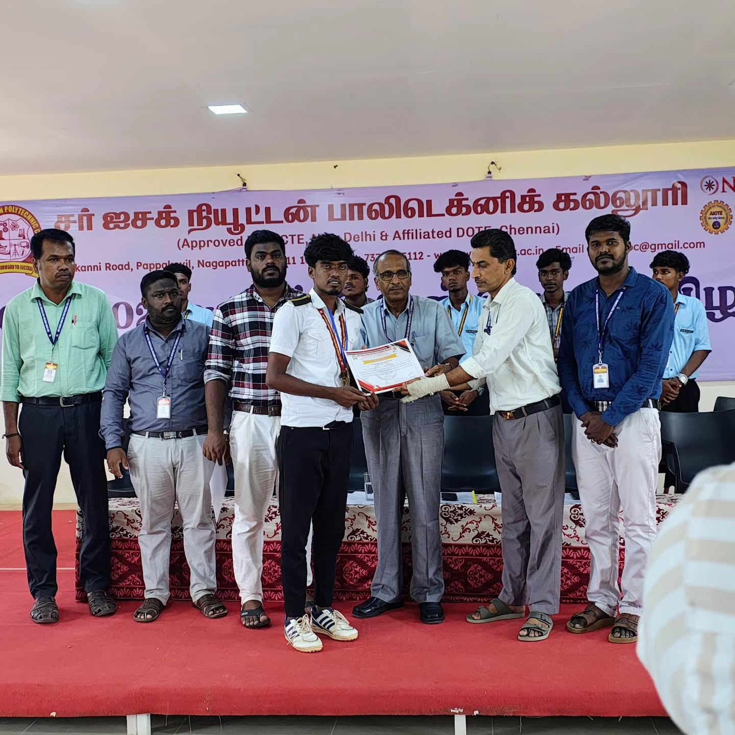 MechAster Club New Members Induction Ceremony for Mechanical Students