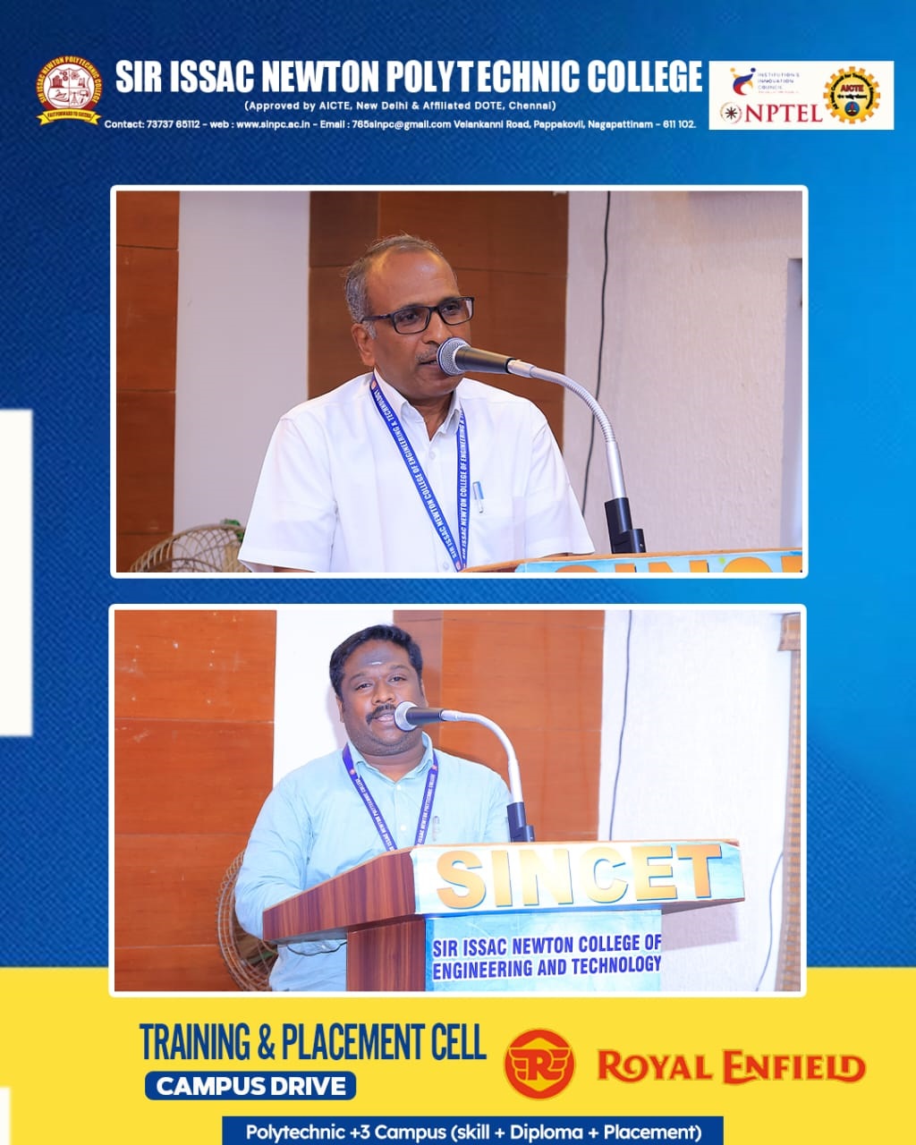 On Campus Drive Placement for ROYAL ENFIELD LTD on 17.08.2025